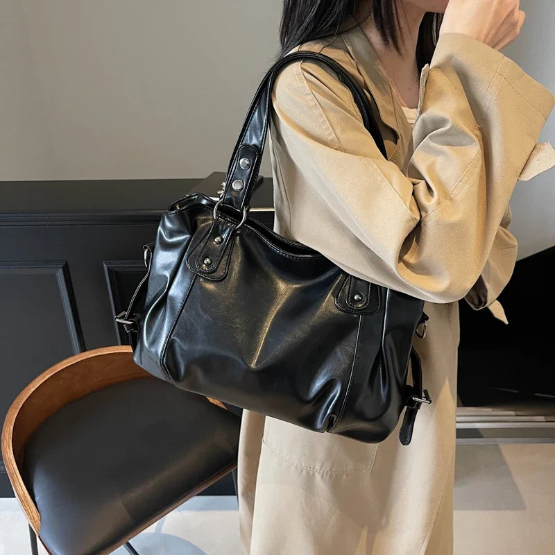 Bolso Tote Retro PU