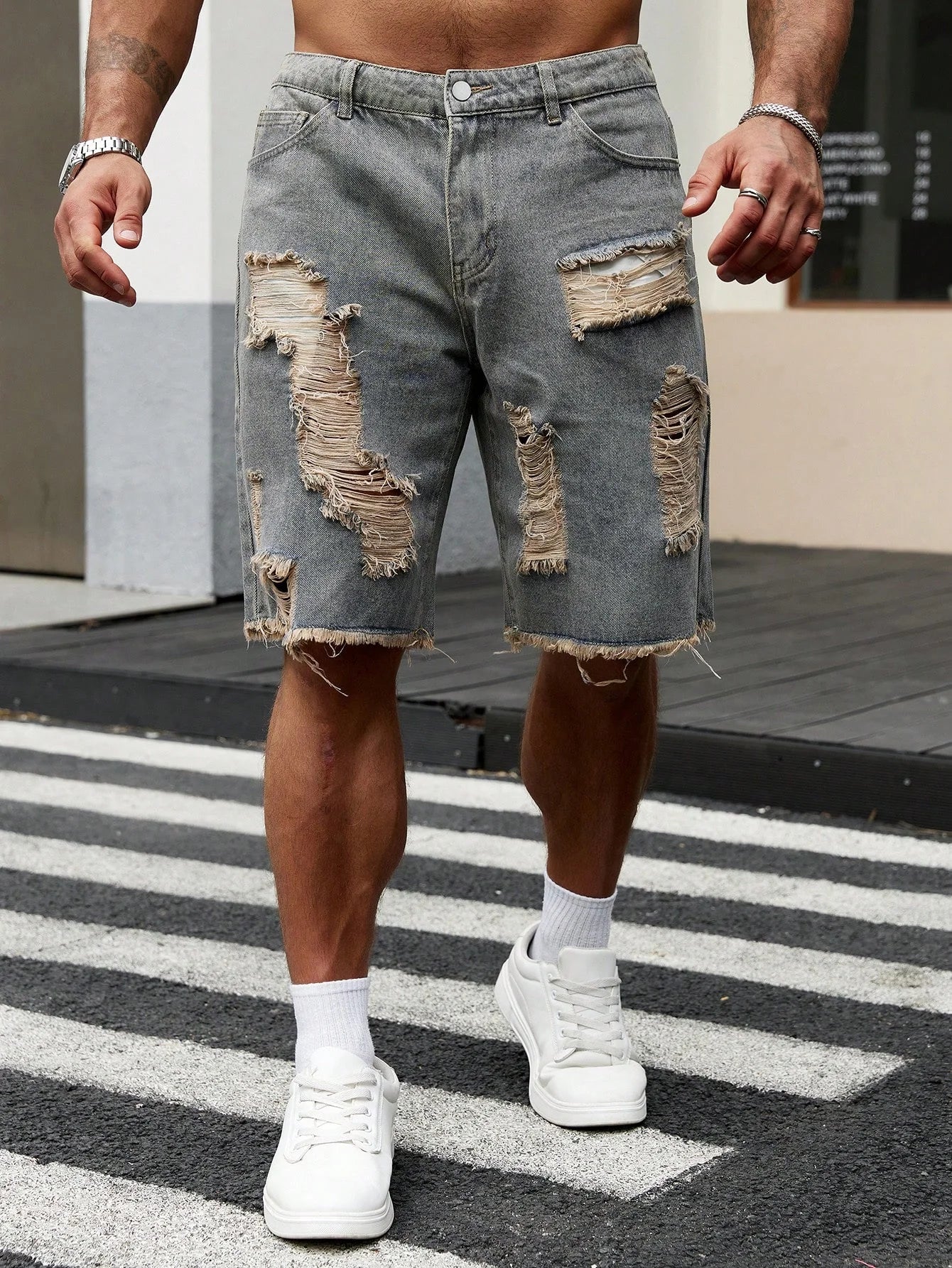 Pantalones Cortos Vaqueros Brooks Vintage