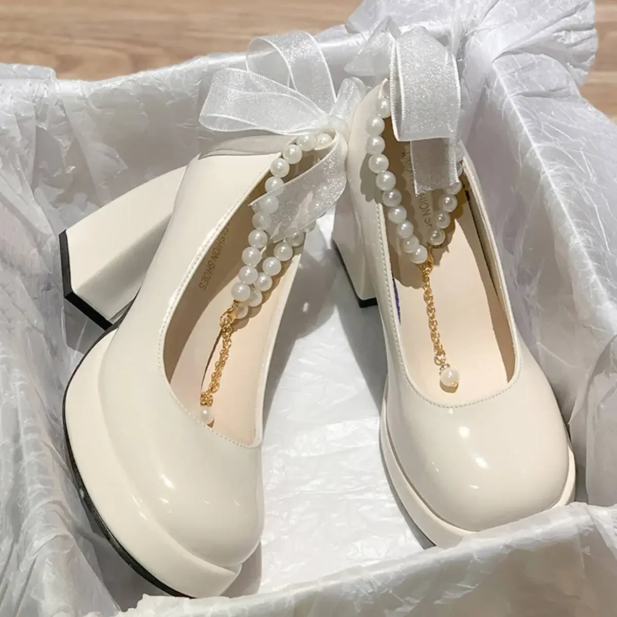 Zapatos de Tacón Mary Jane Isabella