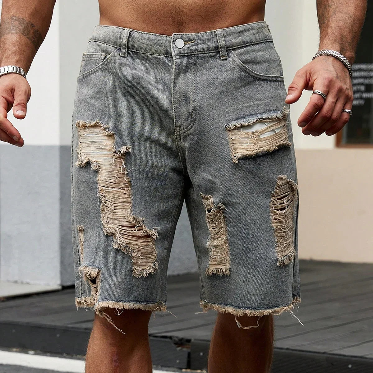 Pantalones Cortos Vaqueros Brooks Vintage