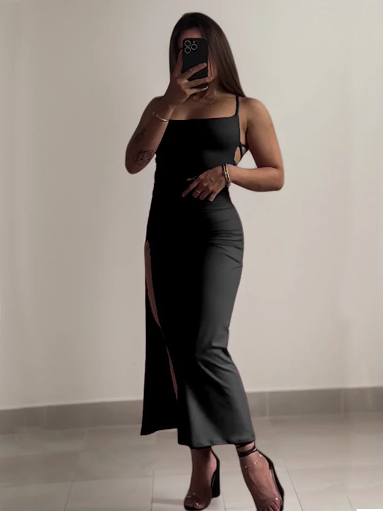 Minivestido Ajustado con Cuello Halter