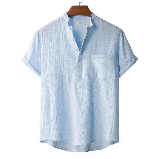 Kai Camiseta Henley de Lino