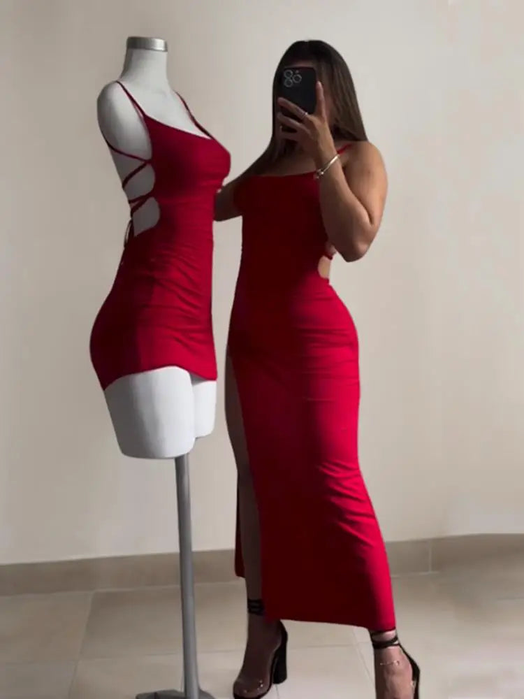 Minivestido Ajustado con Cuello Halter