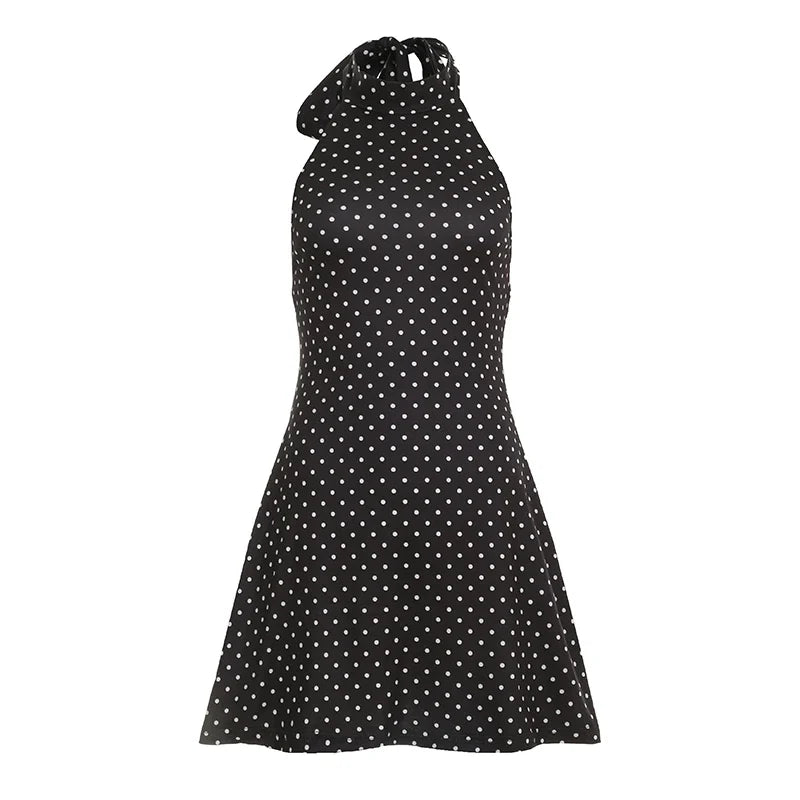 Vestido Halter de Lunares Valerie