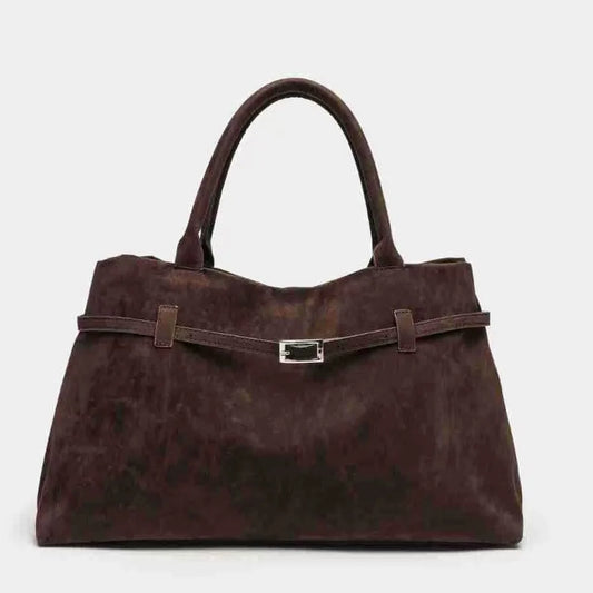 Bolso Tote Vintage Marrón