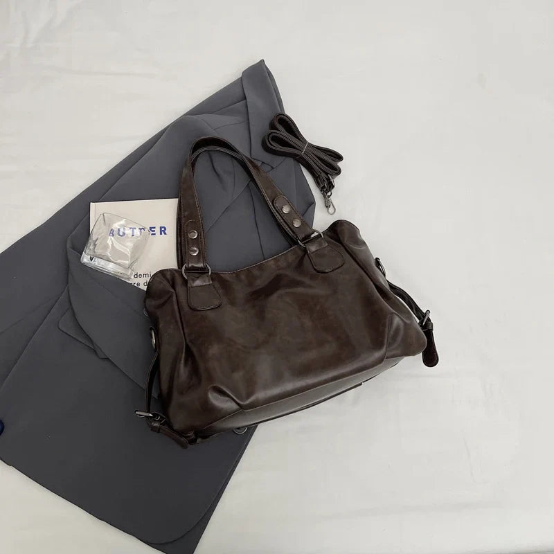Bolso Tote Retro PU