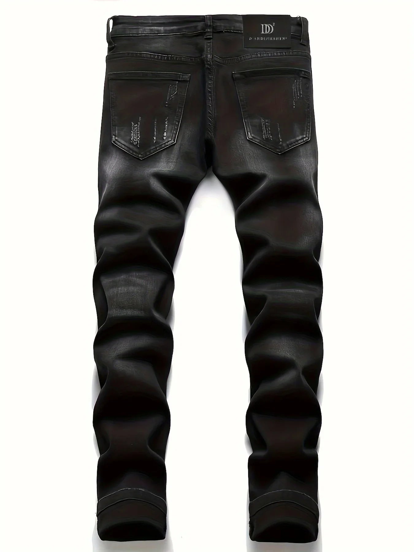 Vaqueros Patchwork de Calaveras para Hombre