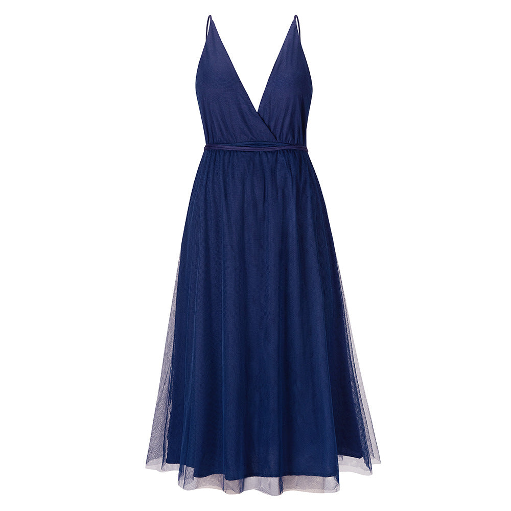 Valeria | Vestido Elegante con Tirantes de Gasa