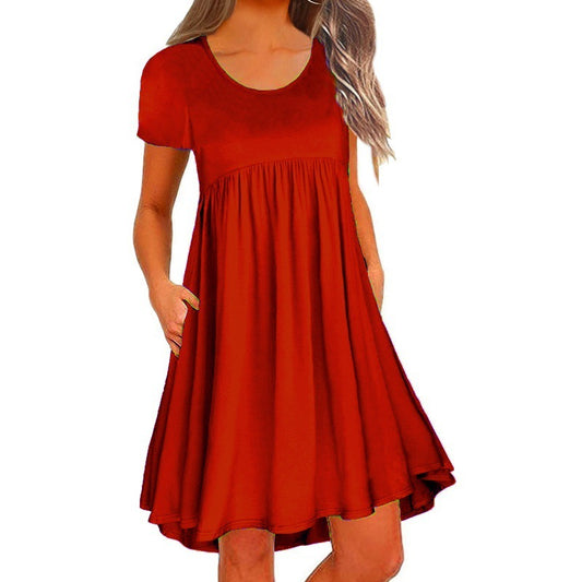 Valentina | Vestido Corto de Manga Corta