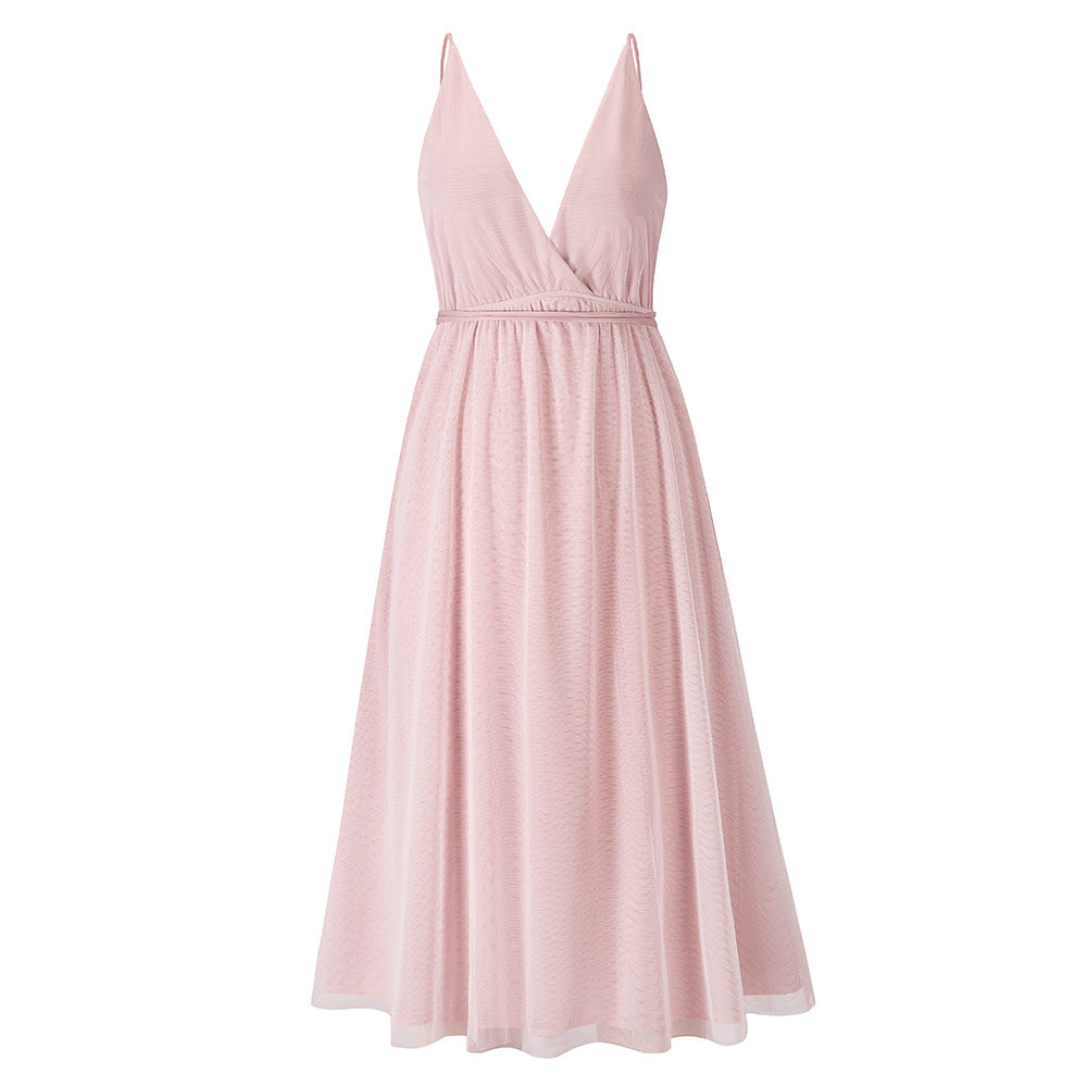 Valeria | Vestido Elegante con Tirantes de Gasa
