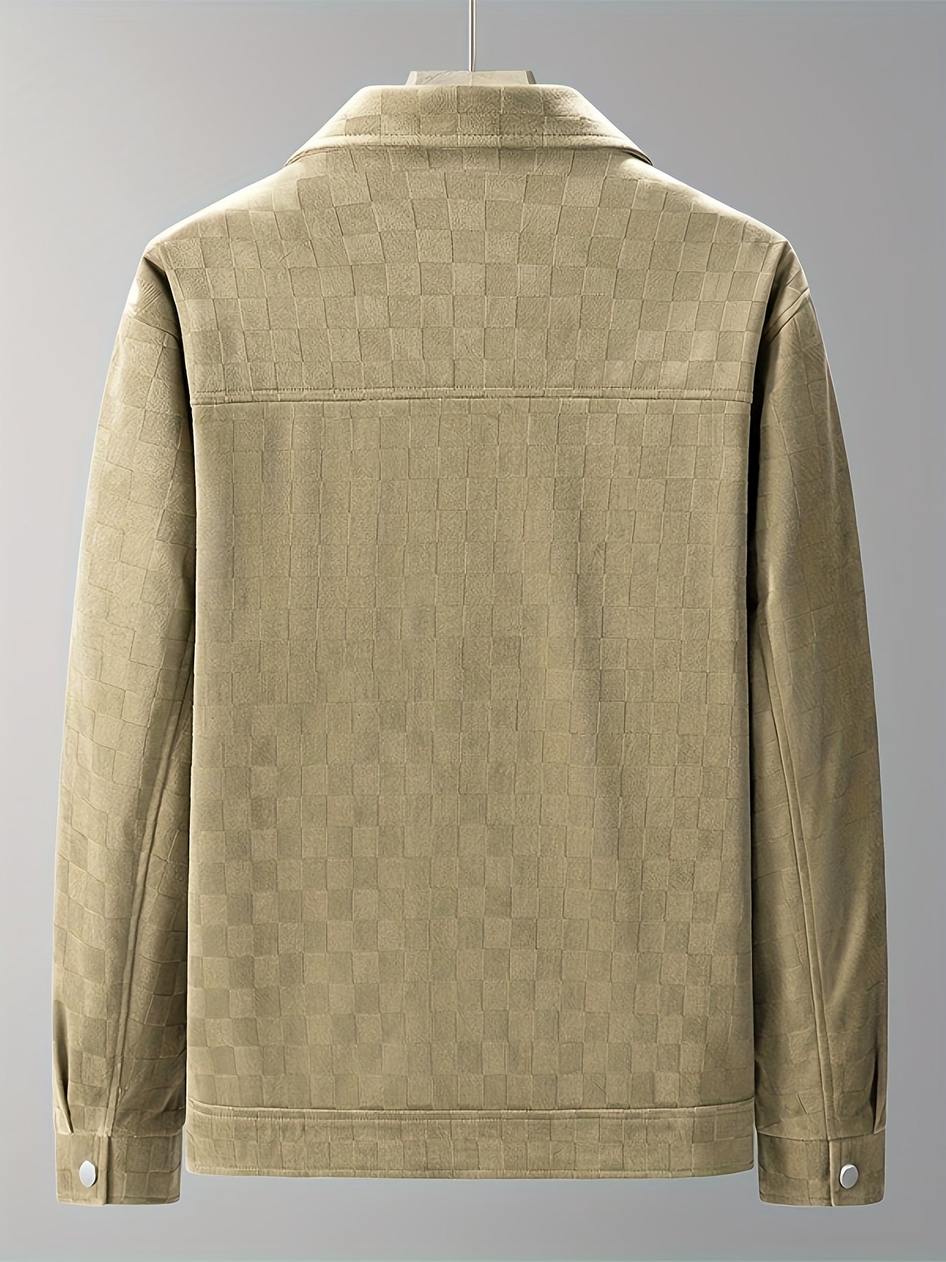 Chaqueta Taylor de Ante a Cuadros