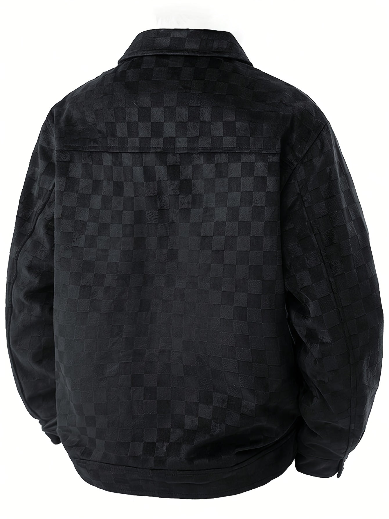 Chaqueta Taylor de Ante a Cuadros