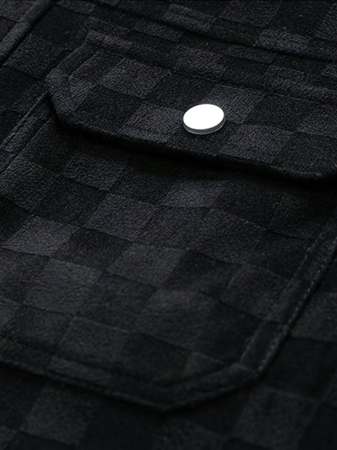 Chaqueta Taylor de Ante a Cuadros